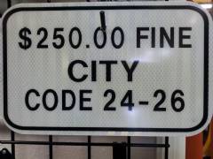 Altamonte Spring Fine Sign